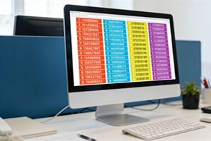 手机号码自动分批功能界面